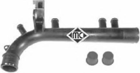 Патрубок системы охлаждения Metalcaucho 03182
