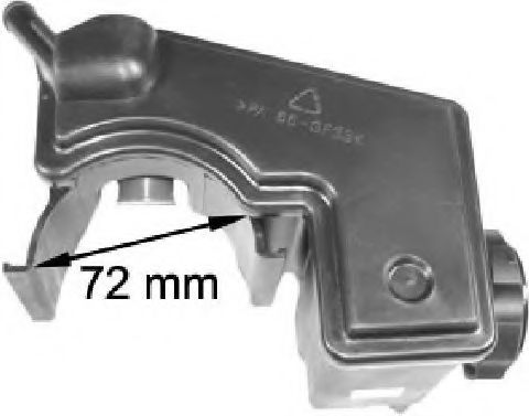 Бачок гидроусилителя руля Metalcaucho 03777