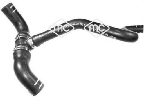 Шланг радиатора Metalcaucho 09349