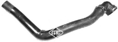 Шланг радиатора Metalcaucho 09417