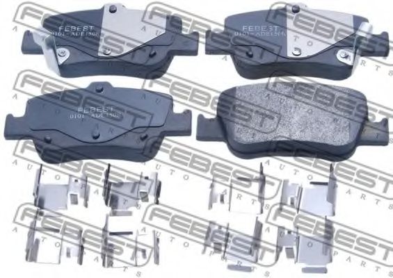 Тормозные колодки FEBEST 0101-ADE150R