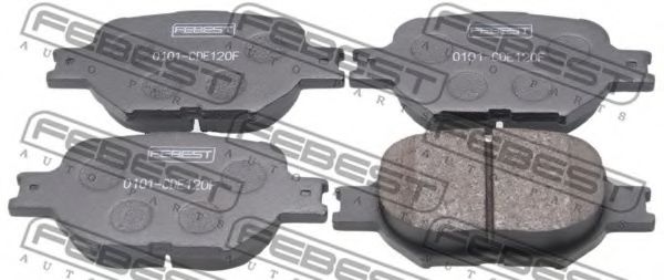 Тормозные колодки FEBEST 0101-CDE120F