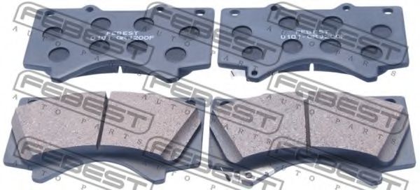 Тормозные колодки FEBEST 0101-GRJ200F