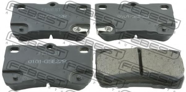 Тормозные колодки FEBEST 0101-GSE22R