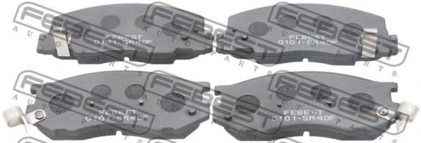 Тормозные колодки FEBEST 0101-SR40F