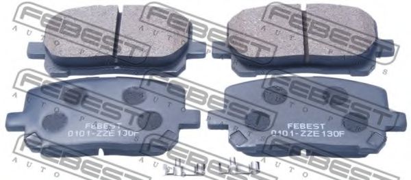 Тормозные колодки FEBEST 0101-ZZE130F