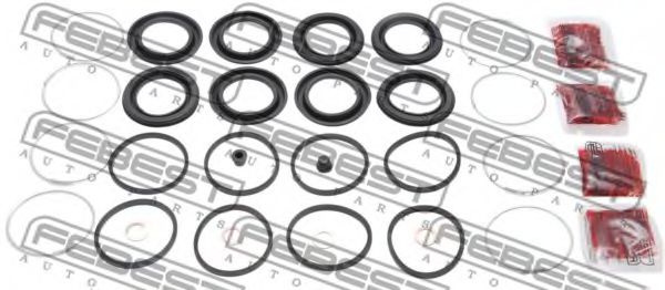 Ремкомплект суппорта FEBEST 0175-HZJ80F