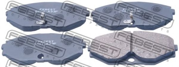 Тормозные колодки FEBEST 0201-A33F
