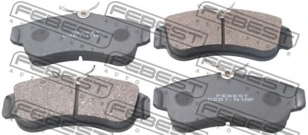 Тормозные колодки FEBEST 0201-N16F