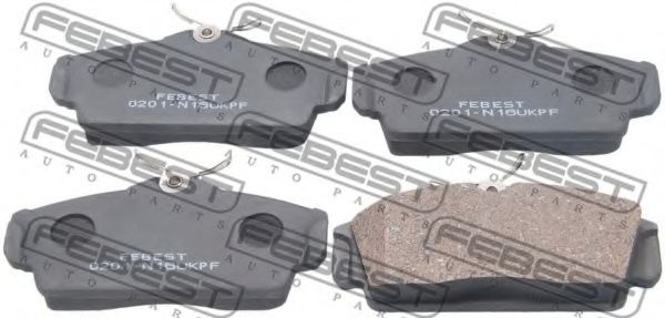 Тормозные колодки FEBEST 0201-N16UKPF