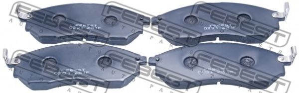 Тормозные колодки FEBEST 0201-Z51F