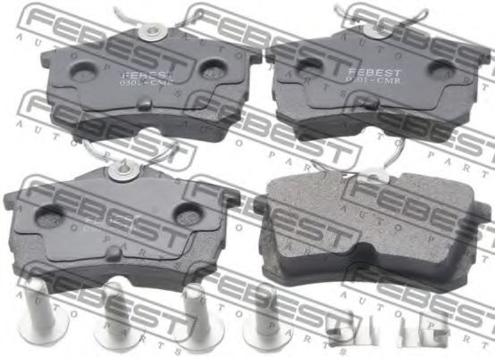 Тормозные колодки FEBEST 0301-CMR