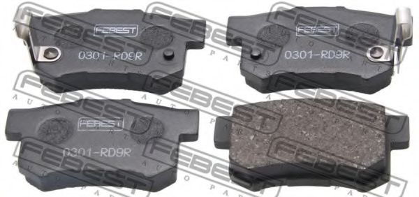 Тормозные колодки FEBEST 0301-RD9R