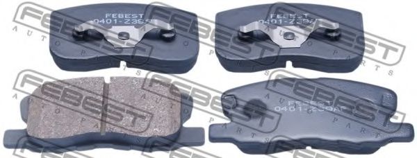 Тормозные колодки FEBEST 0401-Z39AF