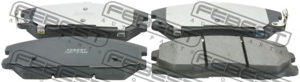 Тормозные колодки FEBEST 1001-C100F