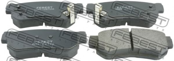 Тормозные колодки FEBEST 1201-GETZR