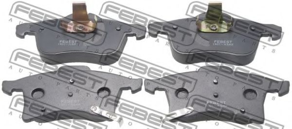 Тормозные колодки FEBEST 1801-ASHF