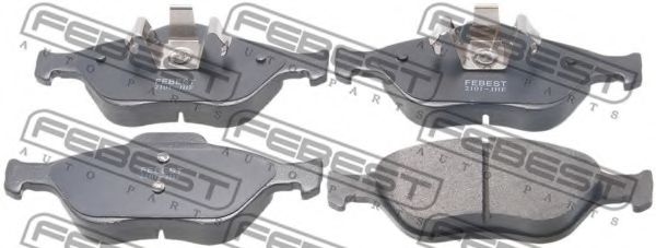 Тормозные колодки FEBEST 2101-JHF