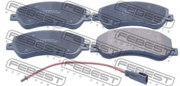Тормозные колодки FEBEST 2101-TT9F