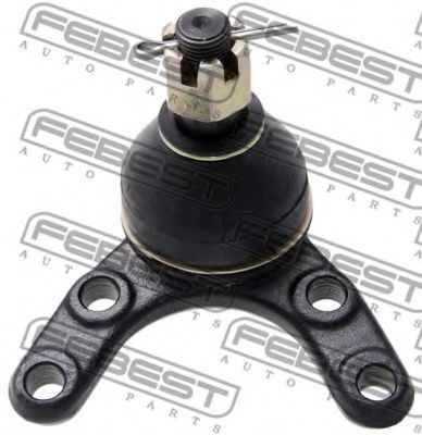 Несущий / направляющий шарнир FEBEST 2120-EQLOW