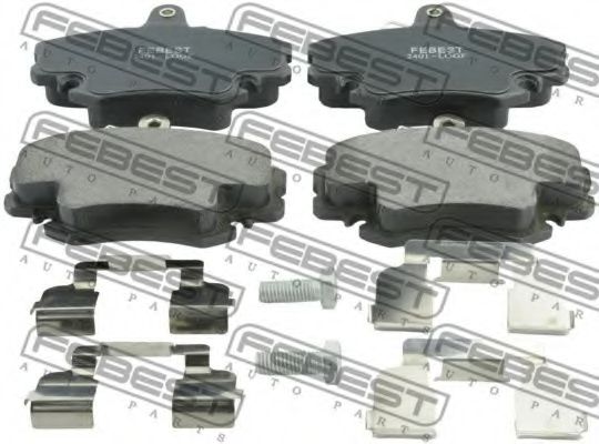 Тормозные колодки FEBEST 2401-LOGF