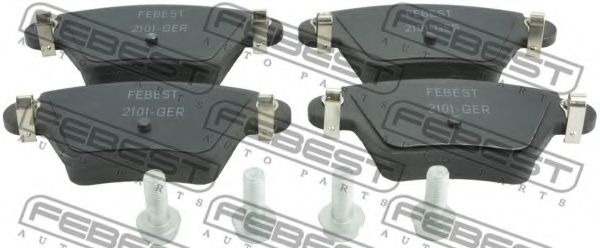 Тормозные колодки FEBEST 2101-GER
