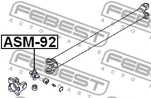 Карданный шарнир FEBEST ASM-92 - Фото 1