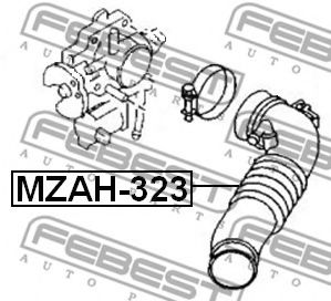 Трубопровод FEBEST MZAH-323 - Фото 1