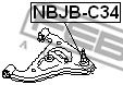 Ремкомплект кульових опор FEBEST NBJB-C34 - Фото 1