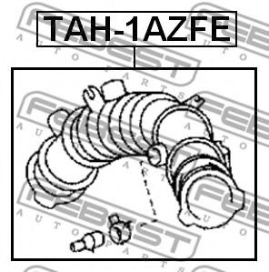 Трубопровод FEBEST TAH-1AZFE - Фото 1
