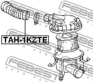 Трубопровод FEBEST TAH-1KZTE - Фото 1