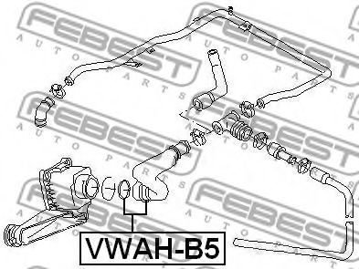 Трубопровод FEBEST VWAH-B5 - Фото 1