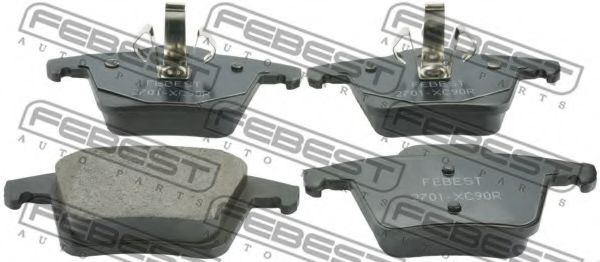 Тормозные колодки FEBEST 2701-XC90R