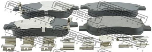 Гальмівні колодки FEBEST 0301-REF