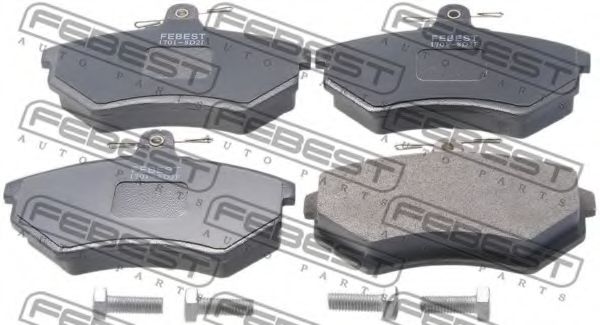 Тормозные колодки FEBEST 1701-8D2F