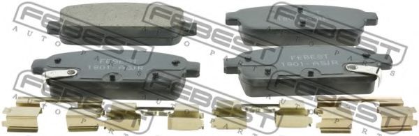 Тормозные колодки FEBEST 1801-ASJR