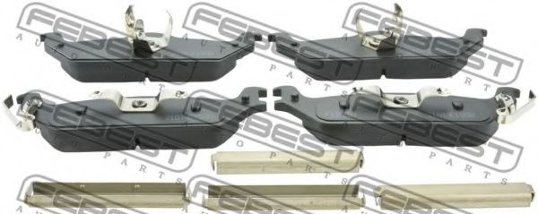 Тормозные колодки FEBEST 2101-F150R