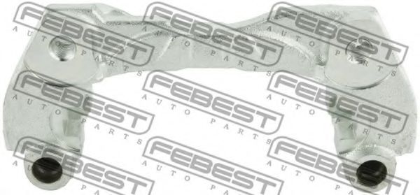 Комплект підтримки корпусу скоби гальма FEBEST 0177C-NCP110FR