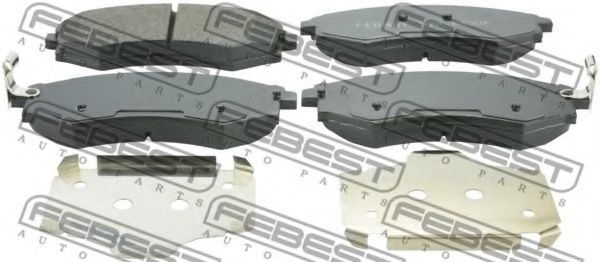 Тормозные колодки FEBEST 1401-REXIF