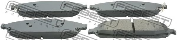 Тормозные колодки FEBEST 2001-COMF
