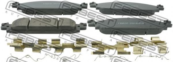 Тормозные колодки FEBEST 2101-EXPVF