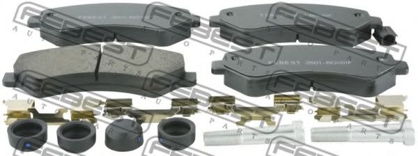 Тормозные колодки FEBEST 2501-BOXIIIF