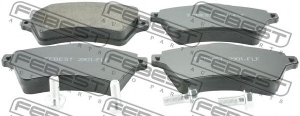 Тормозные колодки FEBEST 2901-FLF