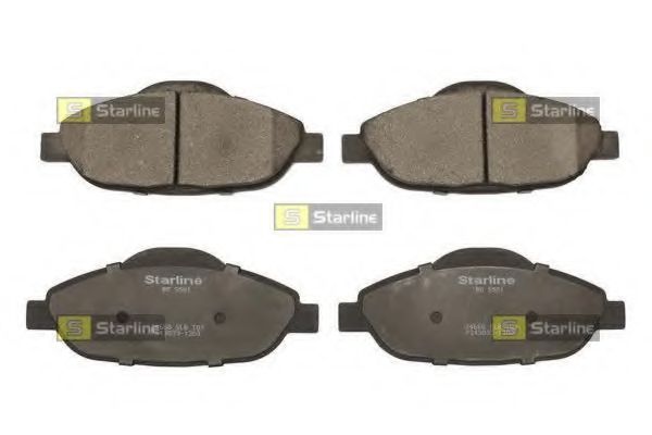 Гальмівні колодки STARLINE BD S856P