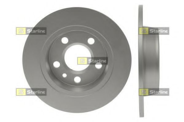 Тормозной диск STARLINE PB 1216C - Фото 1