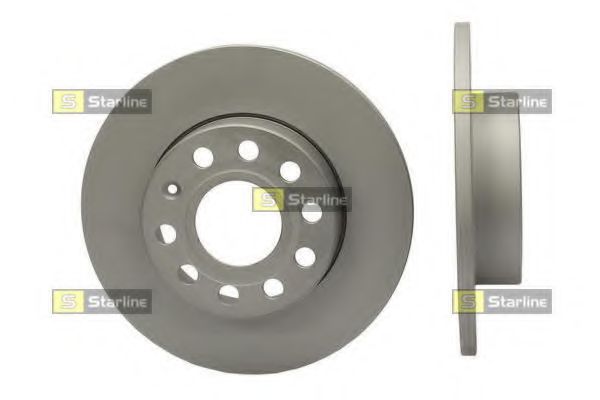 Тормозной диск STARLINE PB 1488C - Фото 1