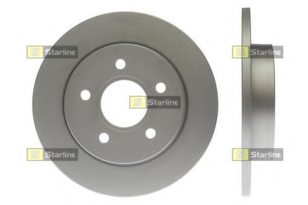 Тормозной диск STARLINE PB 1615C - Фото 1