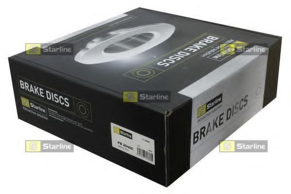 Гальмівний диск STARLINE PB 2040C - Фото 2