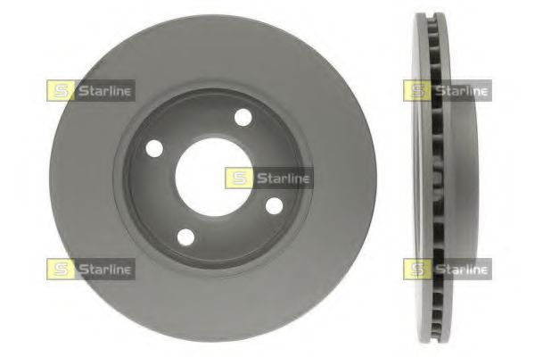 Тормозной диск STARLINE PB 2456C - Фото 1