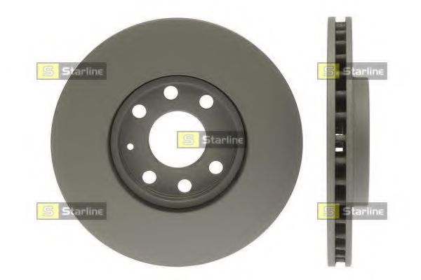 Тормозной диск STARLINE PB 2638C - Фото 1